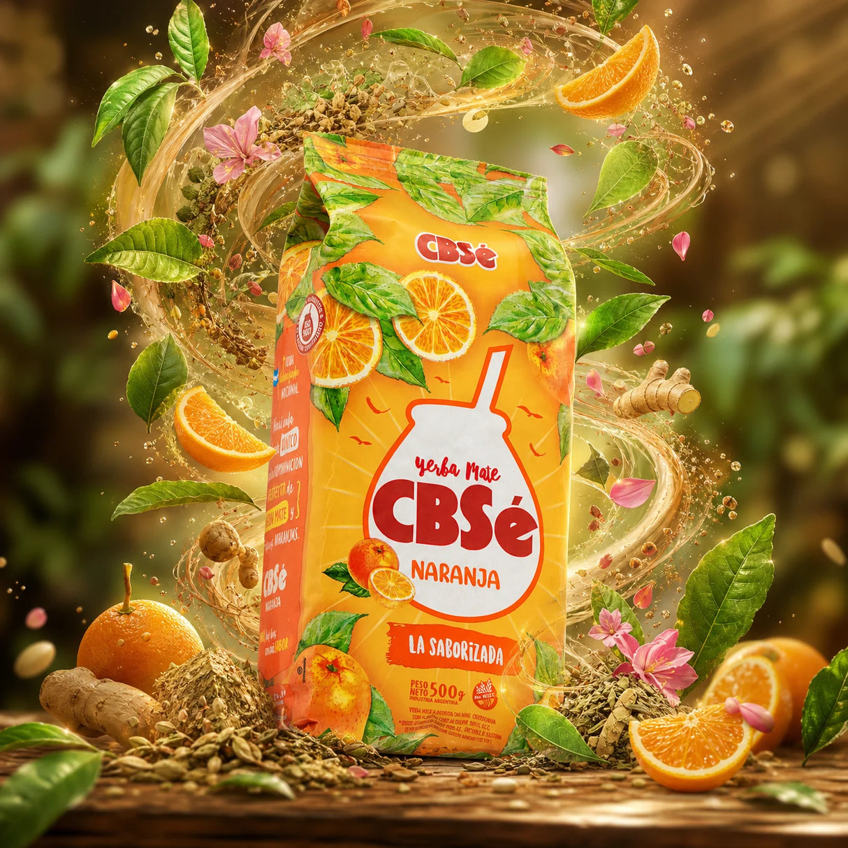 Chá de yerba mate CBSé • Limão - Limón • 500 g