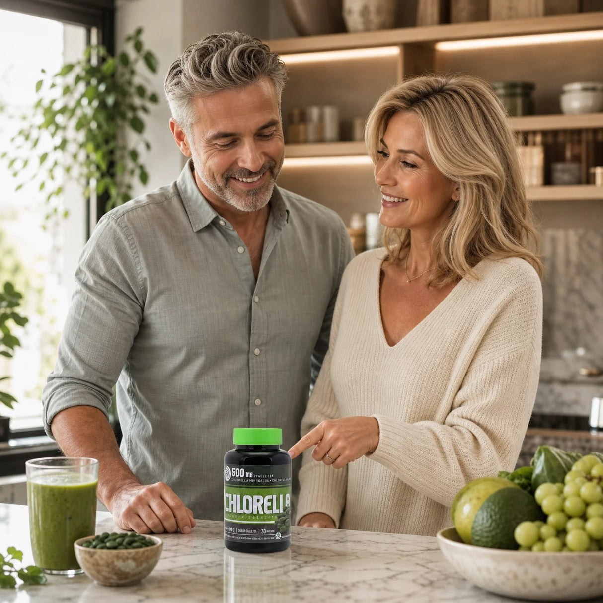Mannavita • comprimidos de Chlorella 500 mg • 180 unid.