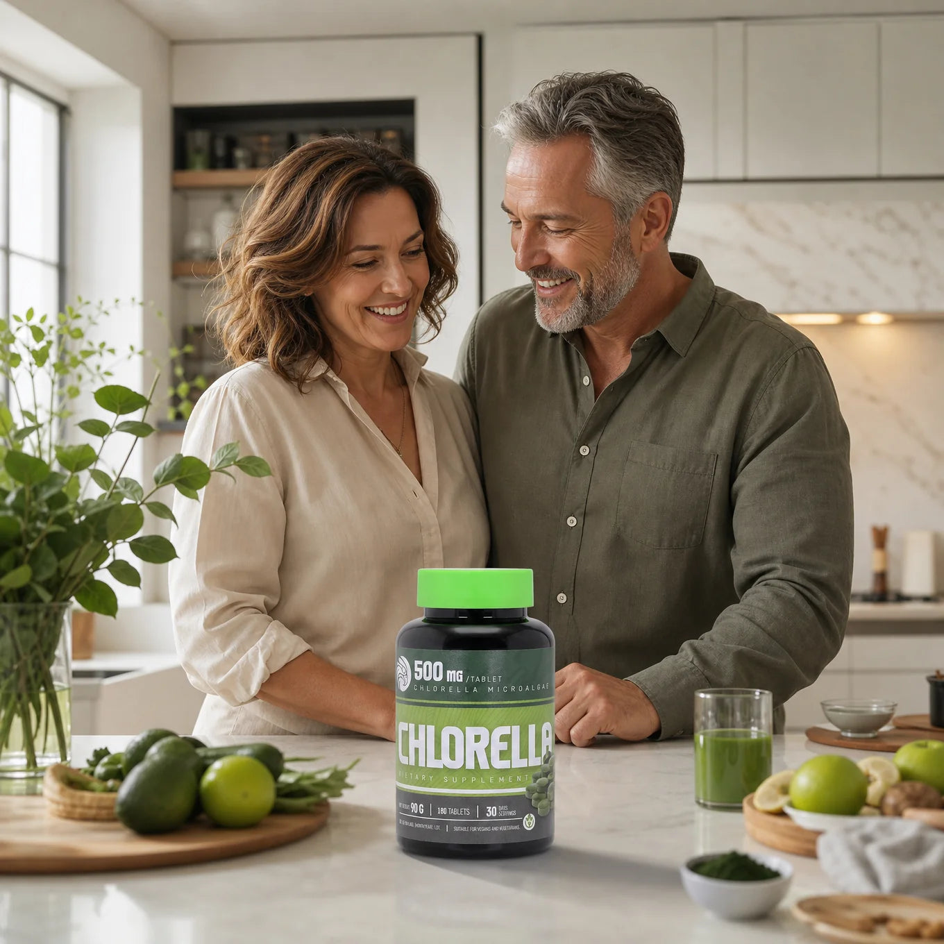 Mannavita • comprimidos de Chlorella 500 mg • 180 unid.