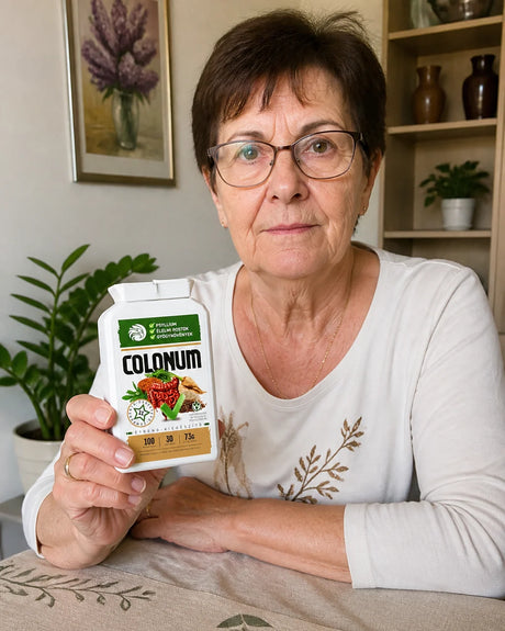 COLONUM cápsulas de limpeza do cólon e restauração intestinal • 100 cápsulas