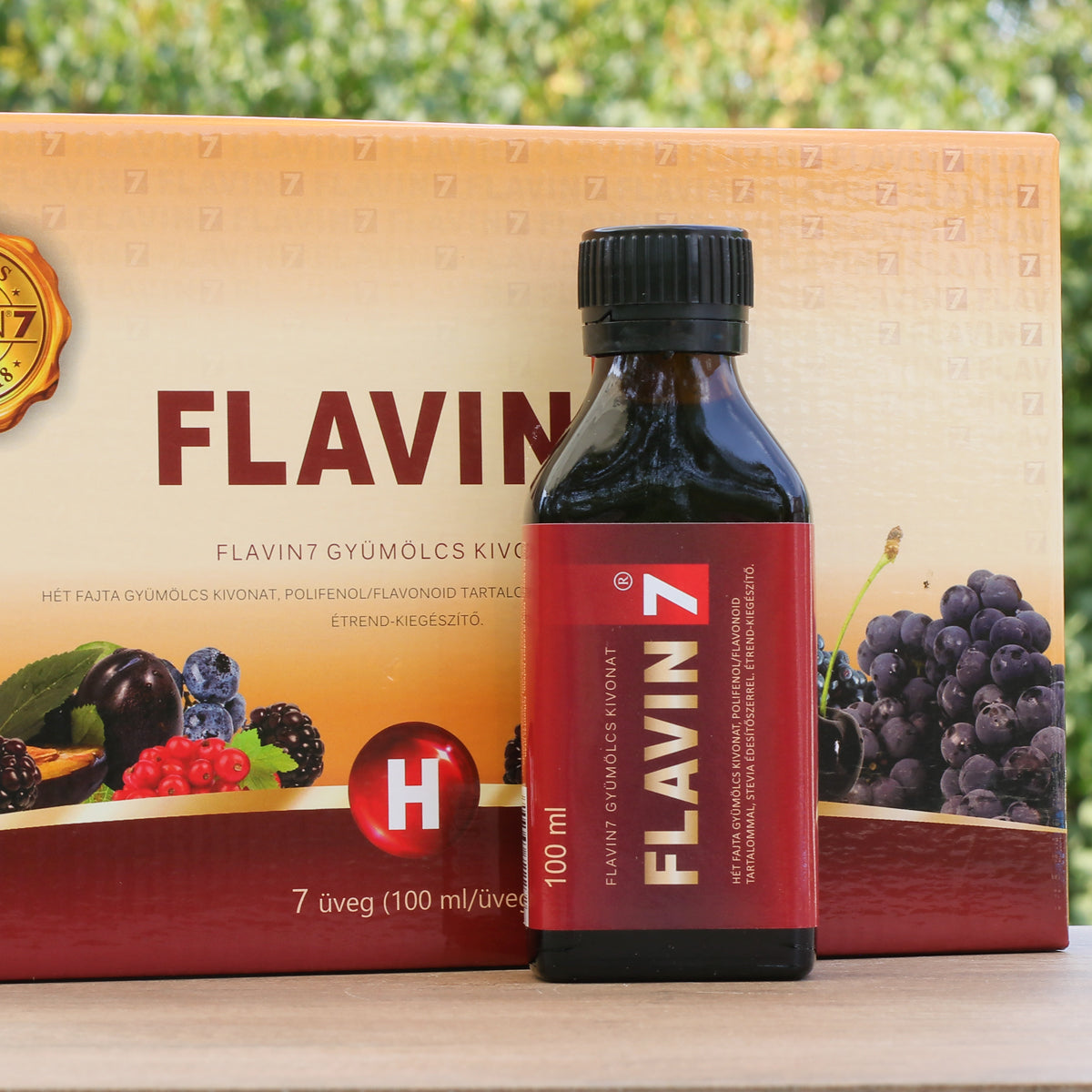 FLAVIN7 Complexo de bioflavonoides • 7 x 100 ml