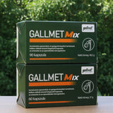 Gallmet Mix cápsulas de ácidos biliares + plantas medicinais • 90 un.