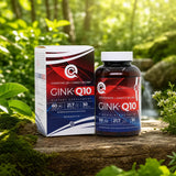 GINK-Q10 • Complexo de Coenzima Q10 + Ginkgo Biloba • 60 cápsulas