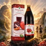 Mannavita • Sumo de Romã, 100% puro prensado • 1000 ml