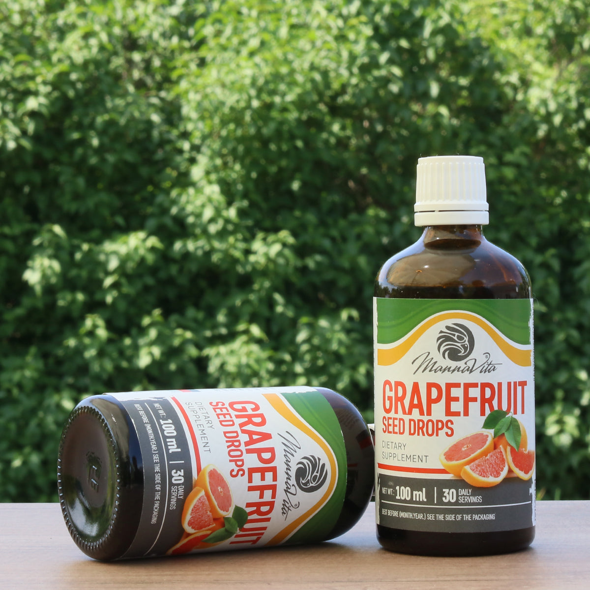Gotas de extrato de sementes de toranja Mannavita • 100 ml