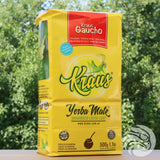 Kraus yerba mate • Gaúcho, sem paus - Sem talos • 500 g