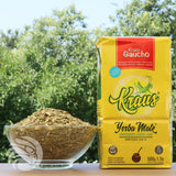 Kraus yerba mate • Gaúcho, sem paus - Sem talos • 500 g
