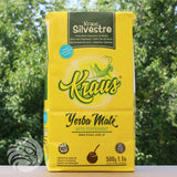 Chá de yerba mate Kraus • Silvestre, MENTA • 500 g