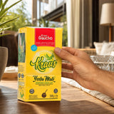 Chá de yerba-mate Kraus • Elaborada, com pau • 500 g