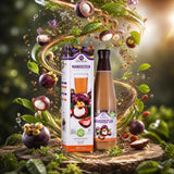 Mannavita • Polpa de Mangostão, 100% puro prensado • 500 ml