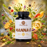 MANNA-D Vitamina D3 em azeite 4000 UI • 120 cápsulas