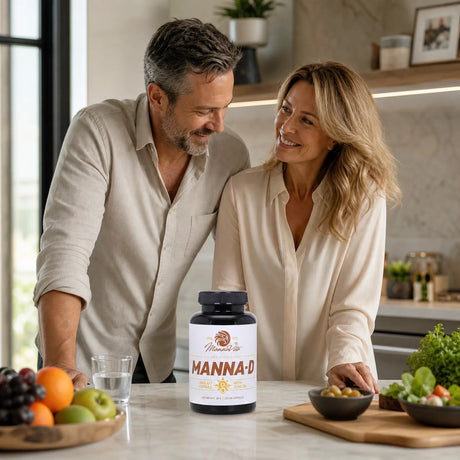 MANNA-D Vitamina D3 em azeite 4000 UI • 120 cápsulas