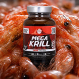 MegaKRILL 1500 mg óleo de krill + óleo de peixe • 90 cápsulas