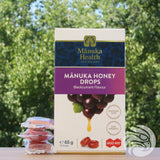 Pastilhas de mel de Manuka com groselha preta • 15 unid.