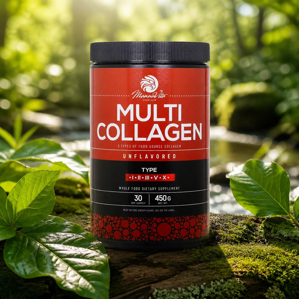 Mannavita Multi Colágeno em pó • Sem sabor • 450g