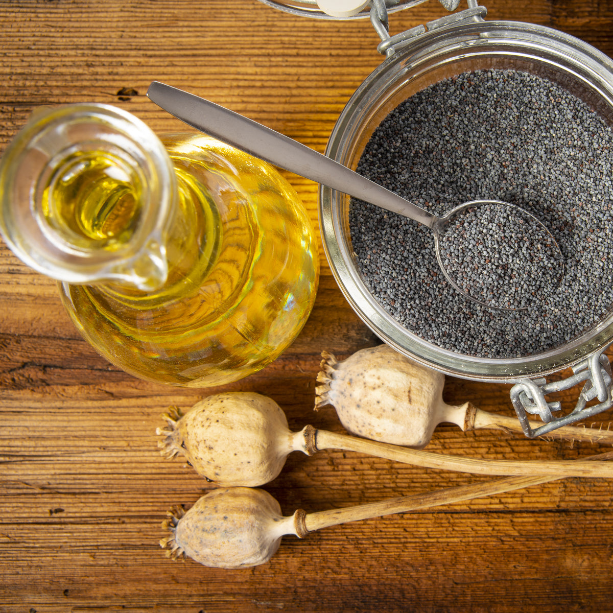 Óleo de sementes de papoila húngaro prensado a frio Mannavita • 250 ml