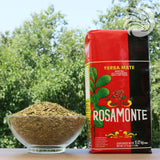 Chá de erva-mate Rosamonte • Elaborado com pau • 500 g