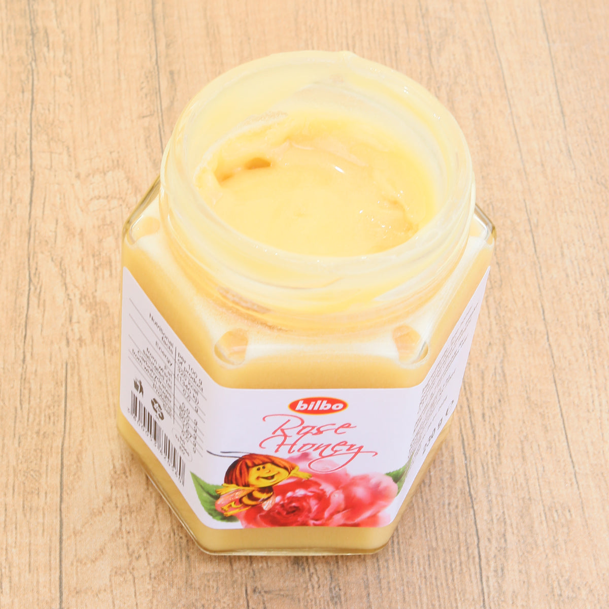 Mel de rosa cru Bilbo • 230 g