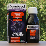 Xarope de sabugueiro preto Sambucol, Immuno Forte • 120 ml