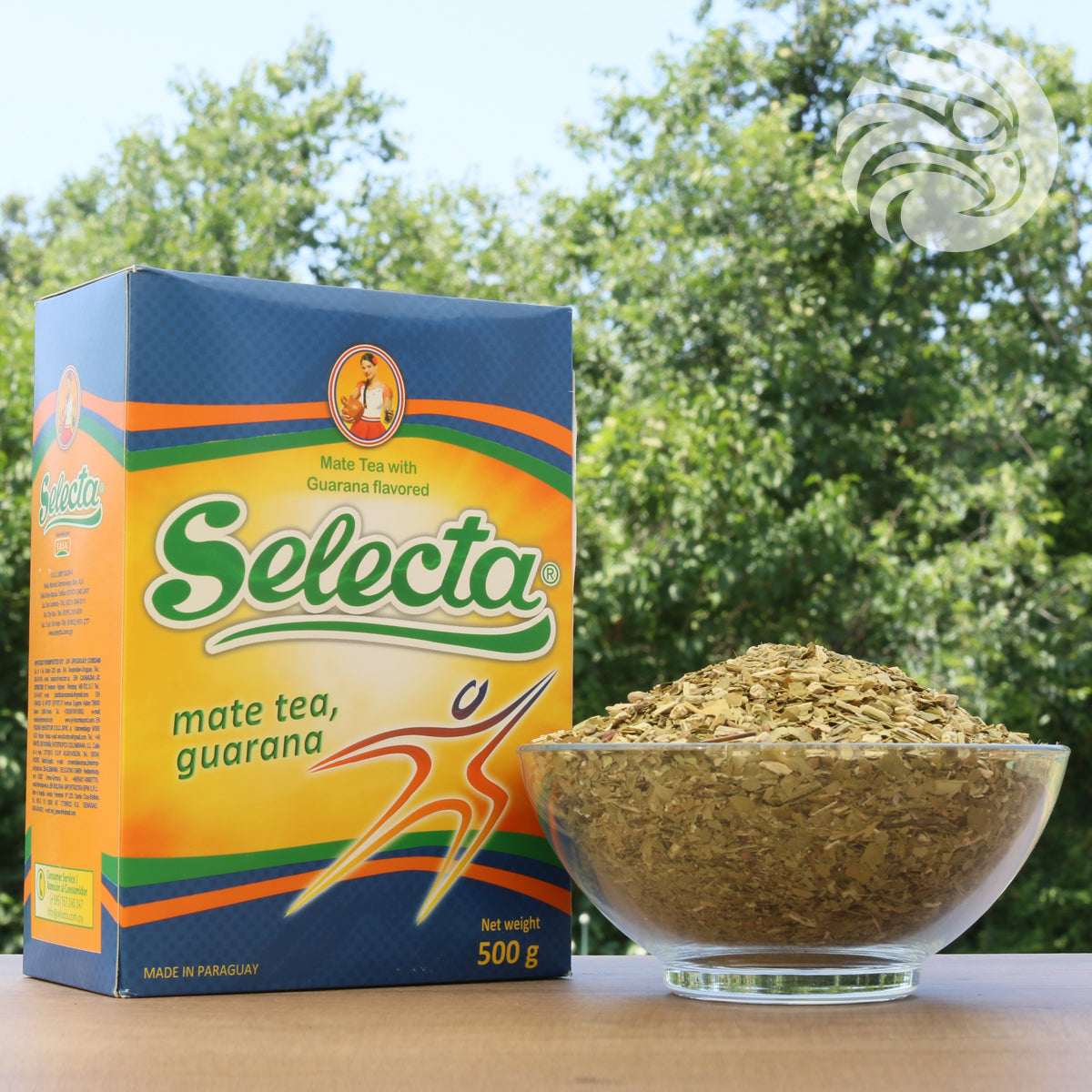 Chá de yerba mate Selecta • Energia, guaraná • 500 g