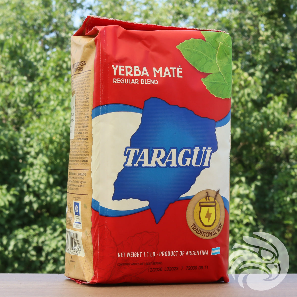 Chá mate Taragüi • Elaborado com pau • 500 g