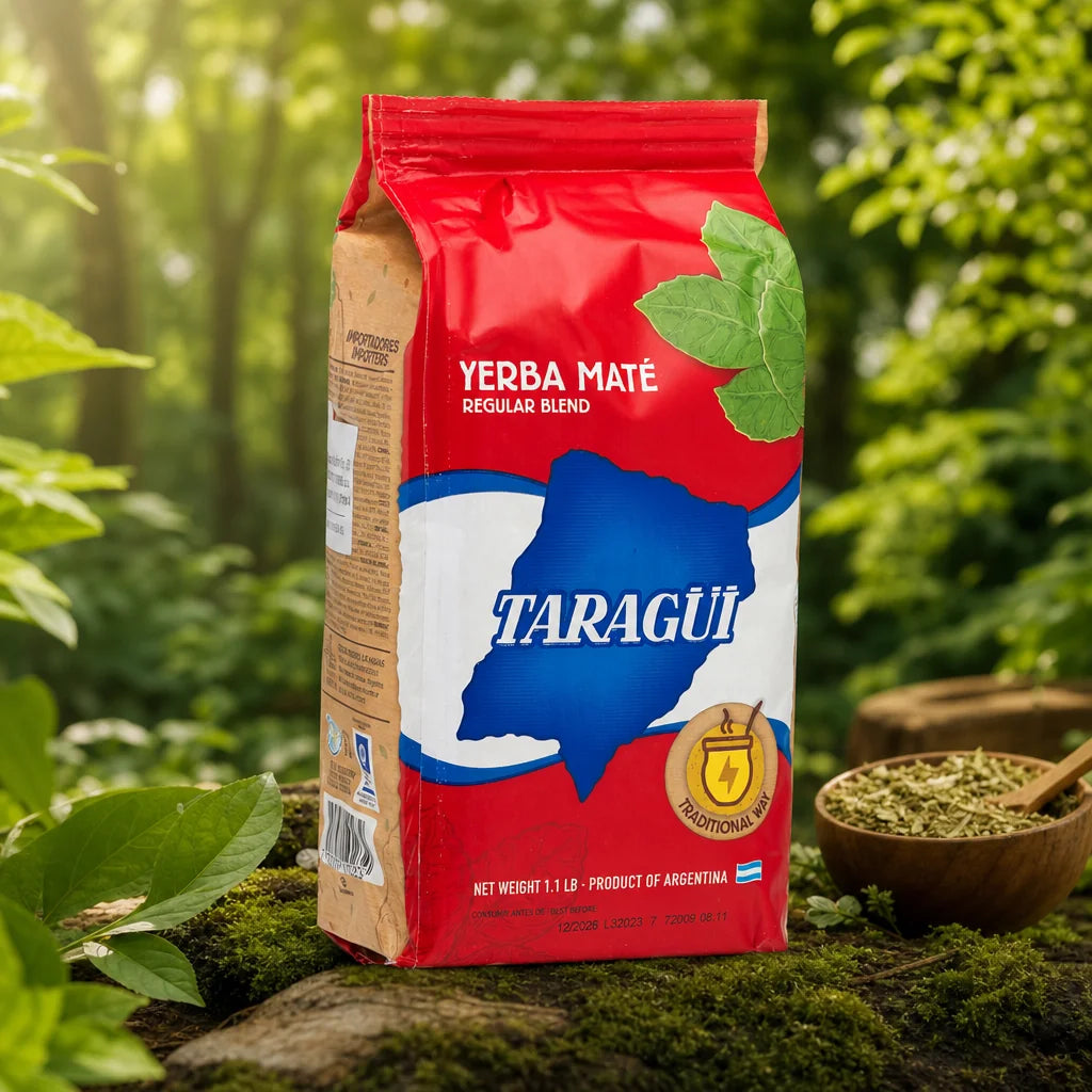 Chá mate Taragüi • Elaborado com pau • 500 g
