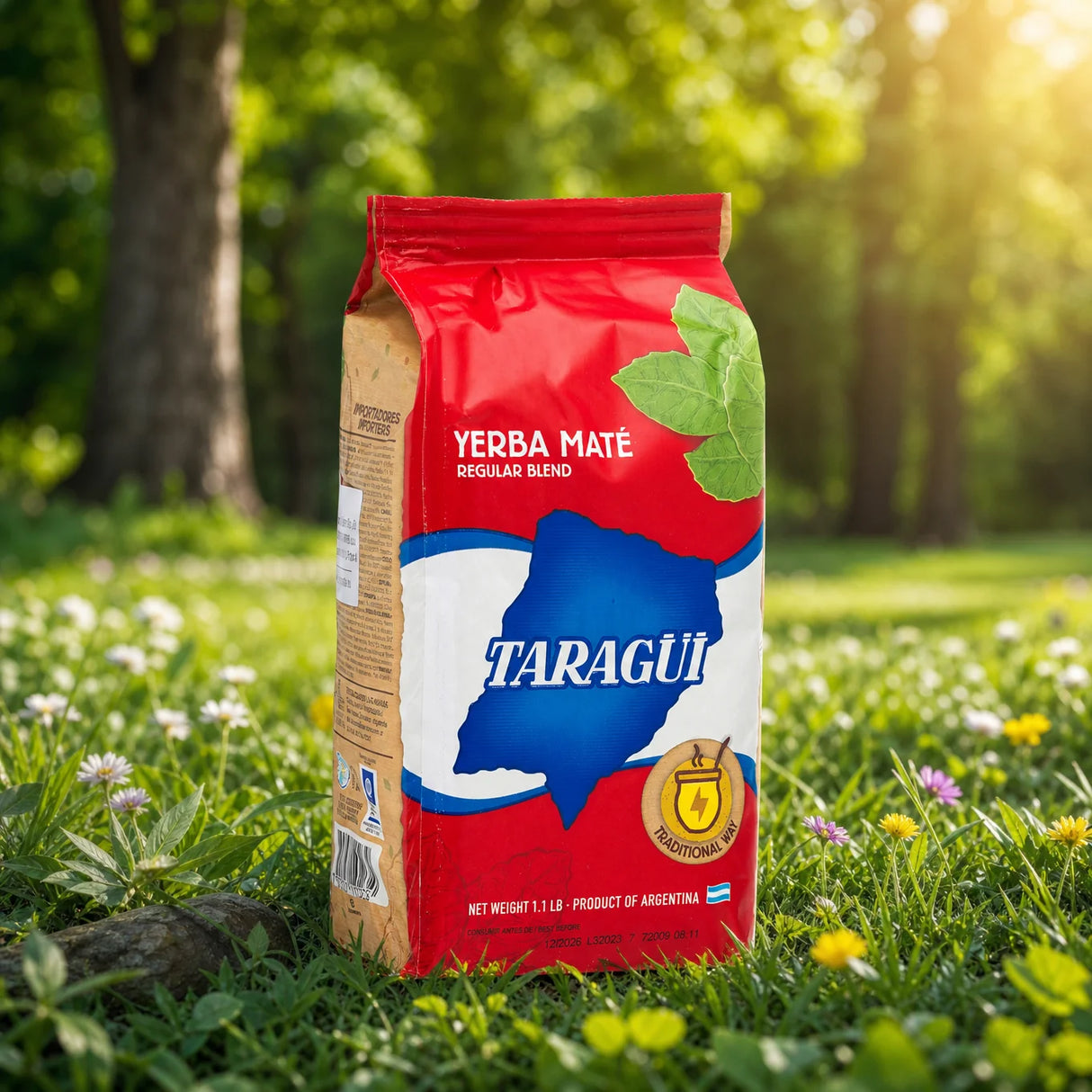 Chá mate Taragüi • Elaborado com pau • 500 g
