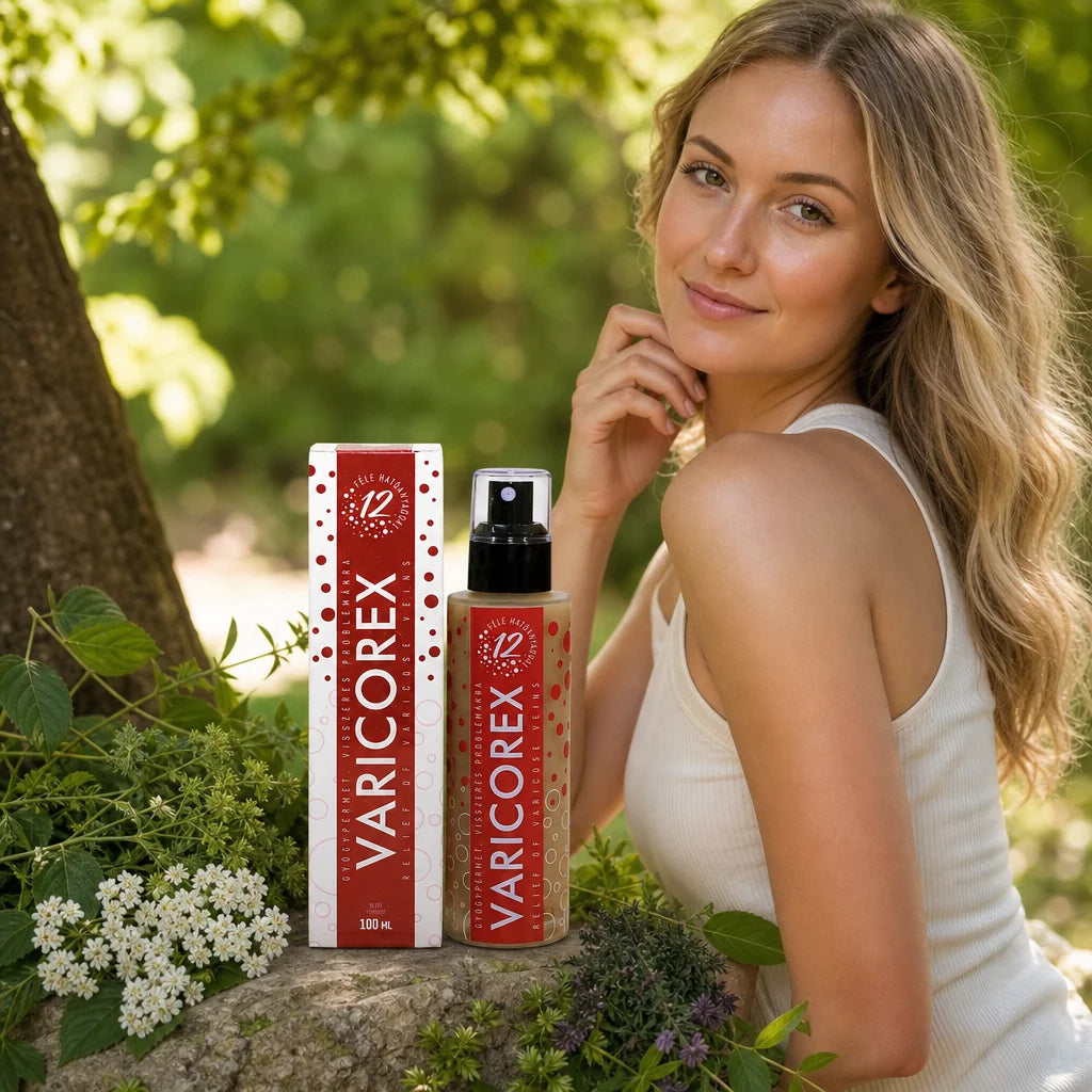 VARICOREX Spray Cicatrizante, para Alívio de Varizes • 100ml