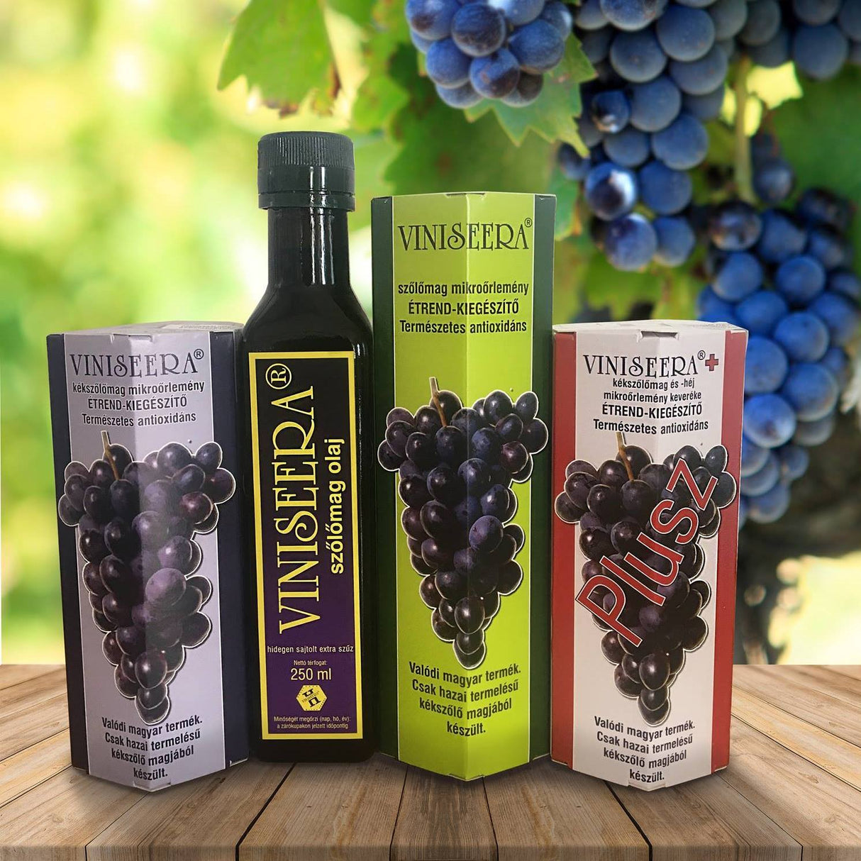 Viniseera Pó de sementes de uva • 150 g