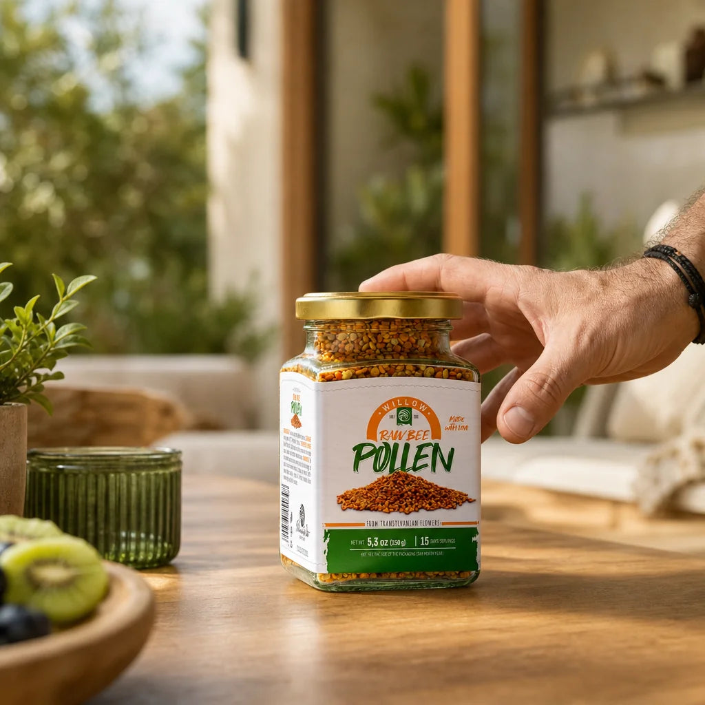 Mannavita pólen de abelha cru de Salgueiro • 150g