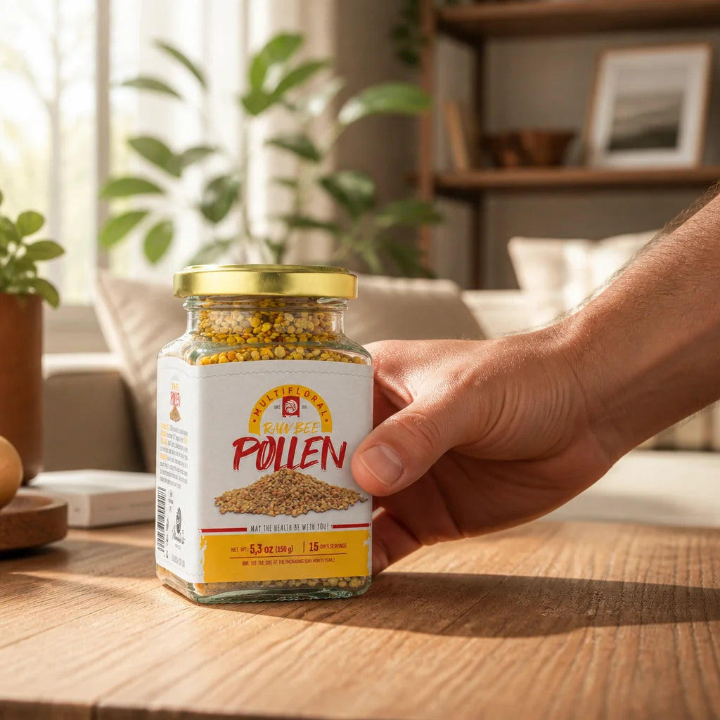 Mannavita pólen de abelha Multifloral cru • 150g