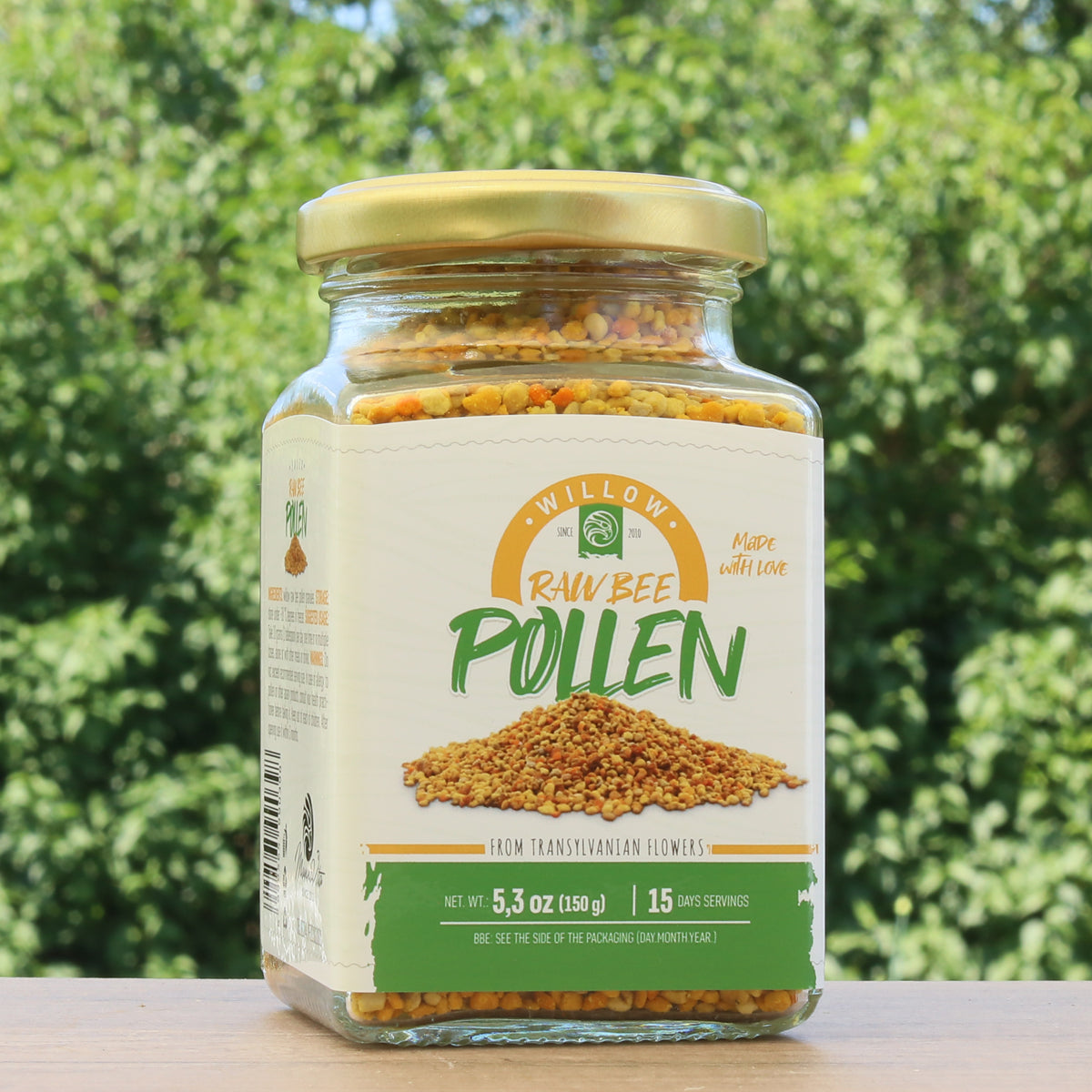 Mannavita pólen de abelha cru de Salgueiro • 150g